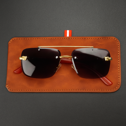 Wooden - Bridge - Male Sunglasses - Black