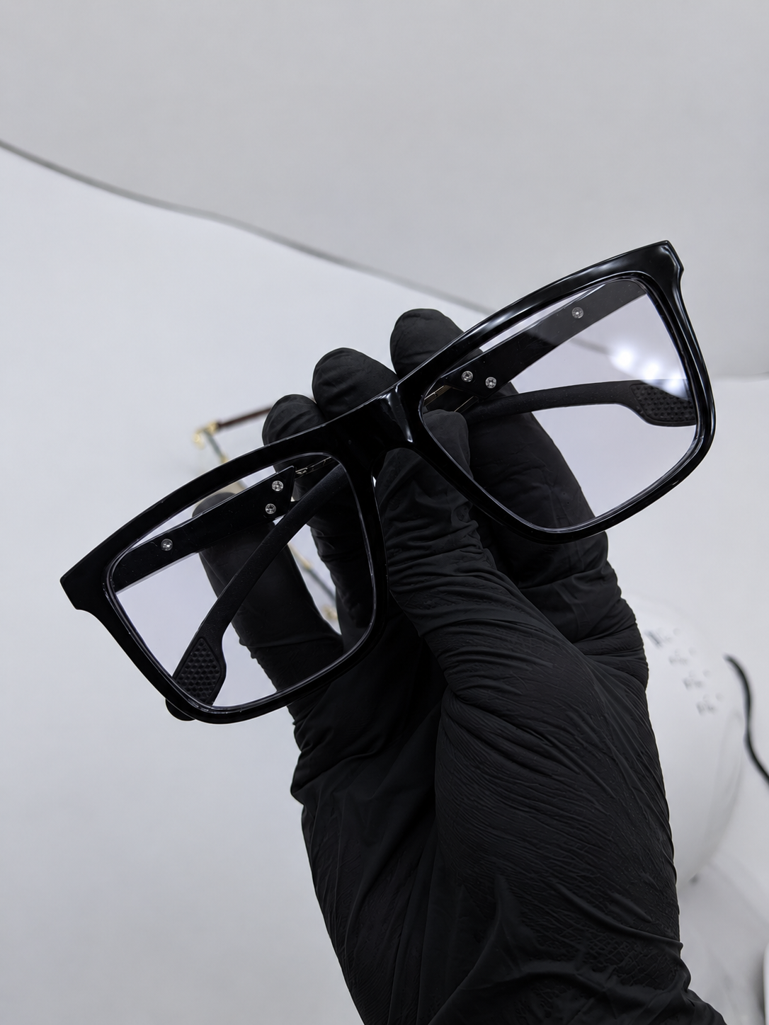 Black Sun Glasses - With Transition - Multifunctional