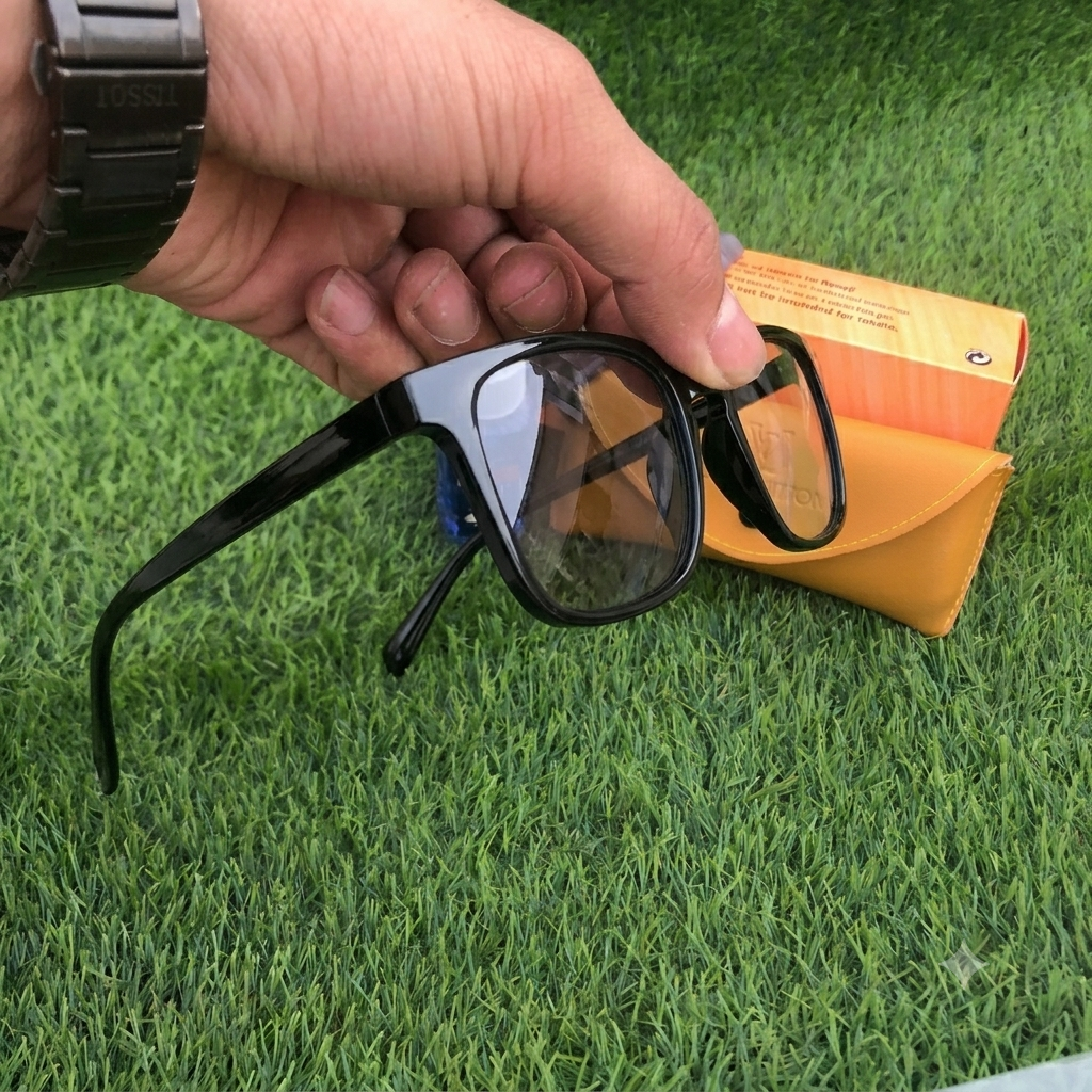 5 in 1 Glasses Diamond Shape All screen protection - with Free pouch, shiner, cleaning cloth