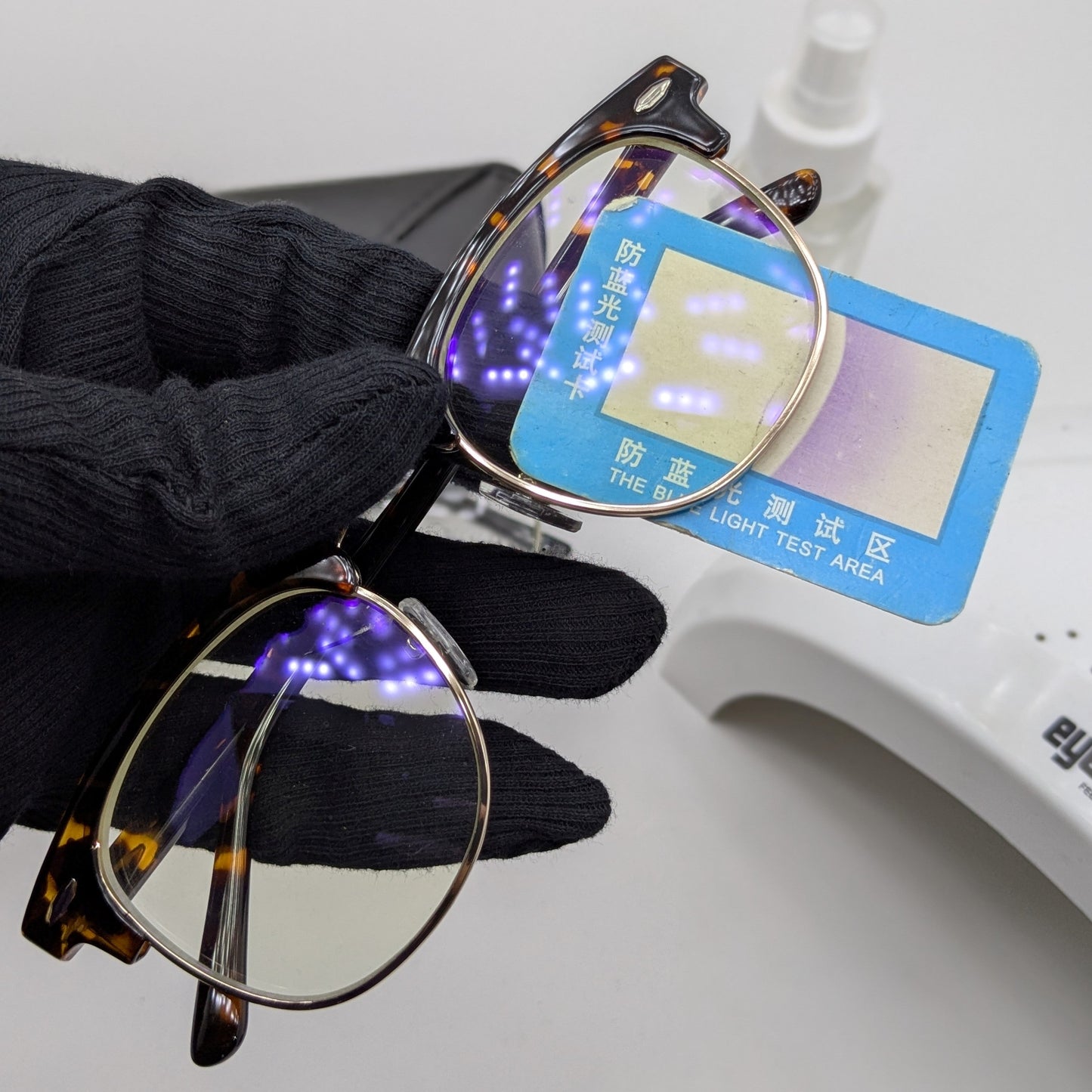Premium Clubmaster Smart Glasses – Blue Cut + Transition - Free Gifts - panther
