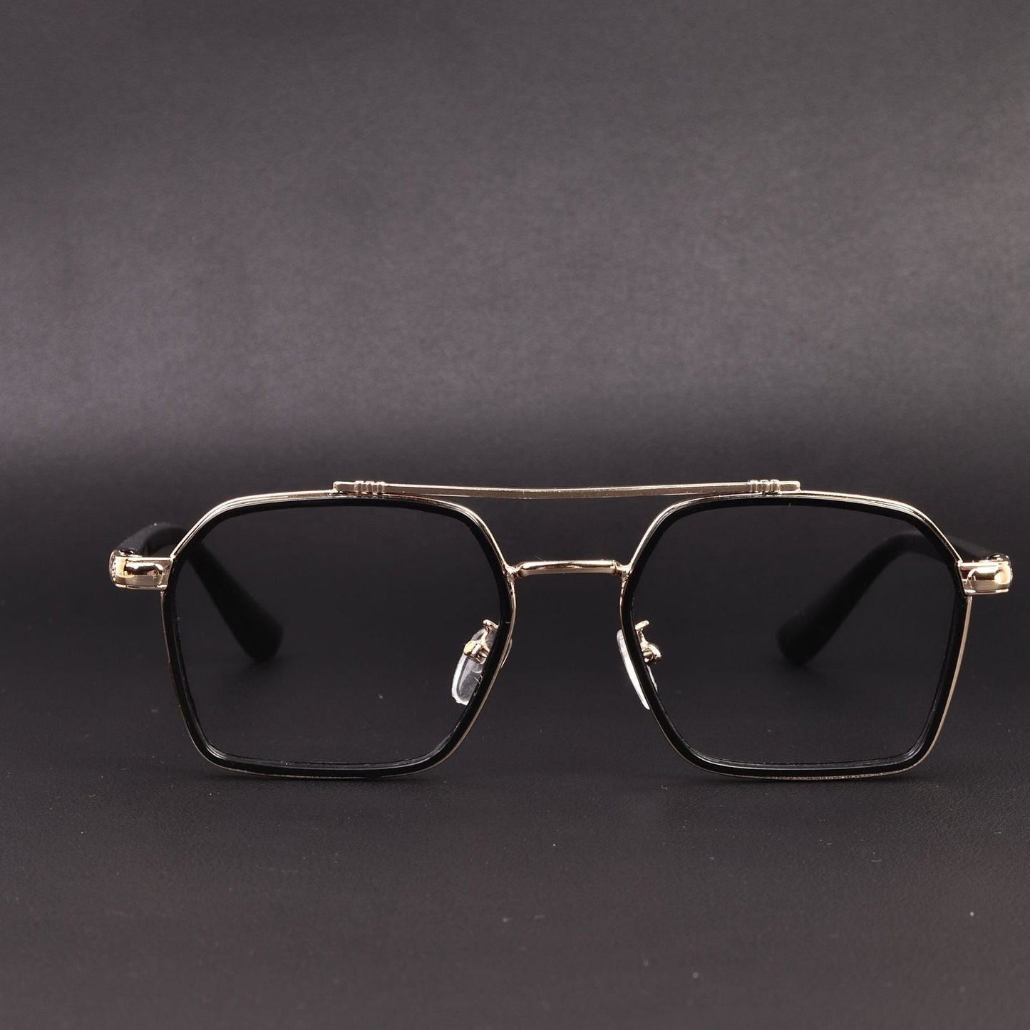 Elvore – Metal Screen Glasses – Gold Black